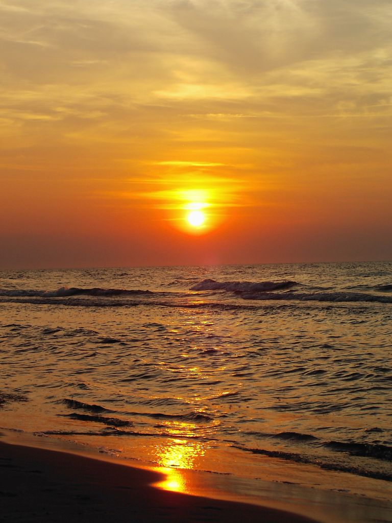 Ostsee Sonnenuntergang