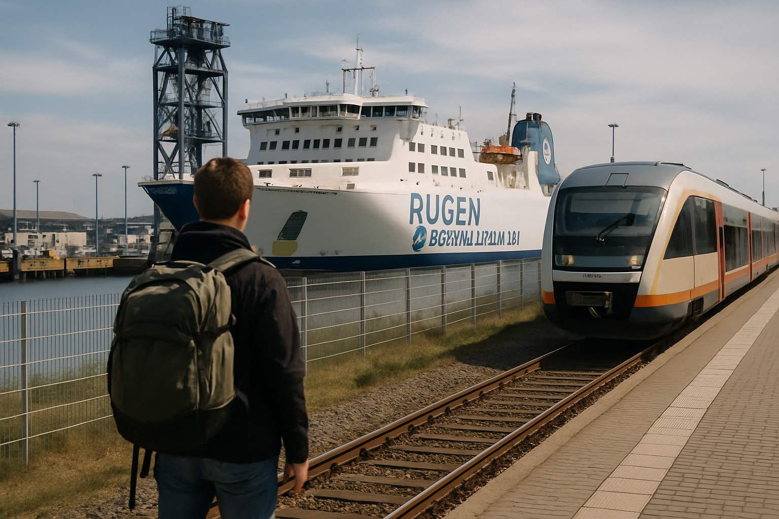 Mukran Port Shuttle 2026: Mit Bahn und Fähre ab Rügen nach Bornholm – was Familien jetzt wissen müssen